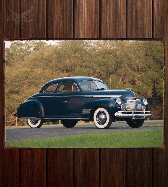 Металлическая табличка Chevrolet Special Deluxe Coupe Металлическая табличка Chevrolet Special Deluxe Coupe